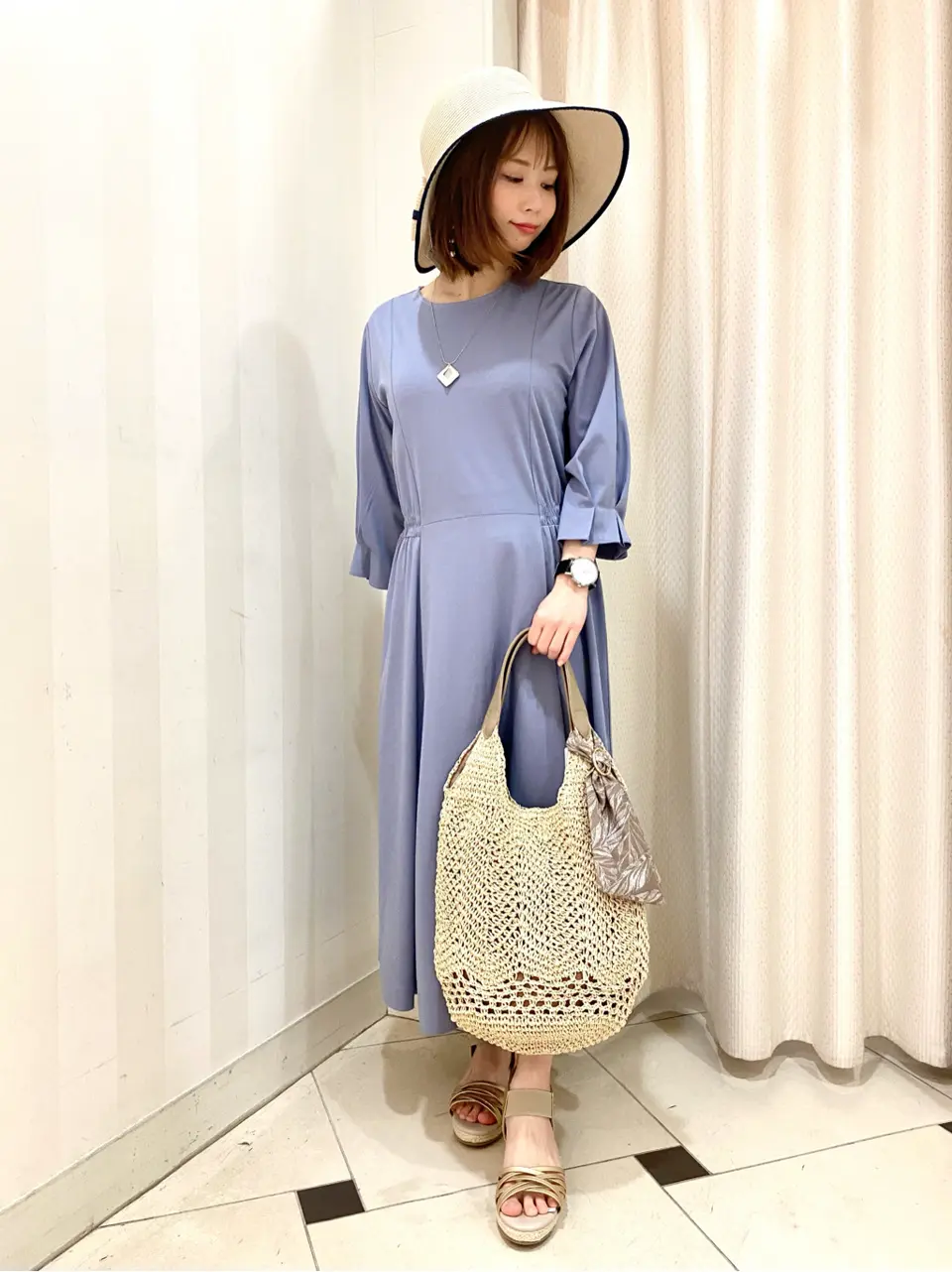 ANY SIS 横尾 コーディネート画像