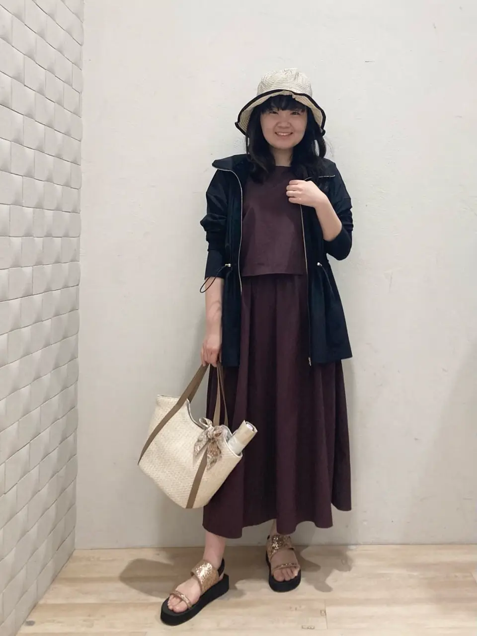 ANY SIS 川根　彩 コーディネート画像