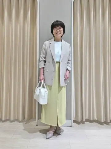 ANY SIS 岡本 コーディネート画像