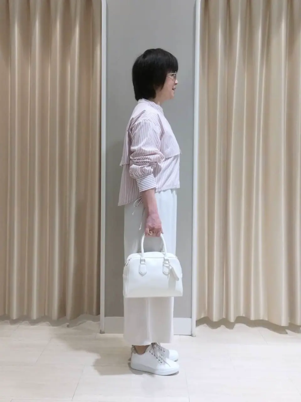 ANY SIS 岡本 コーディネート画像