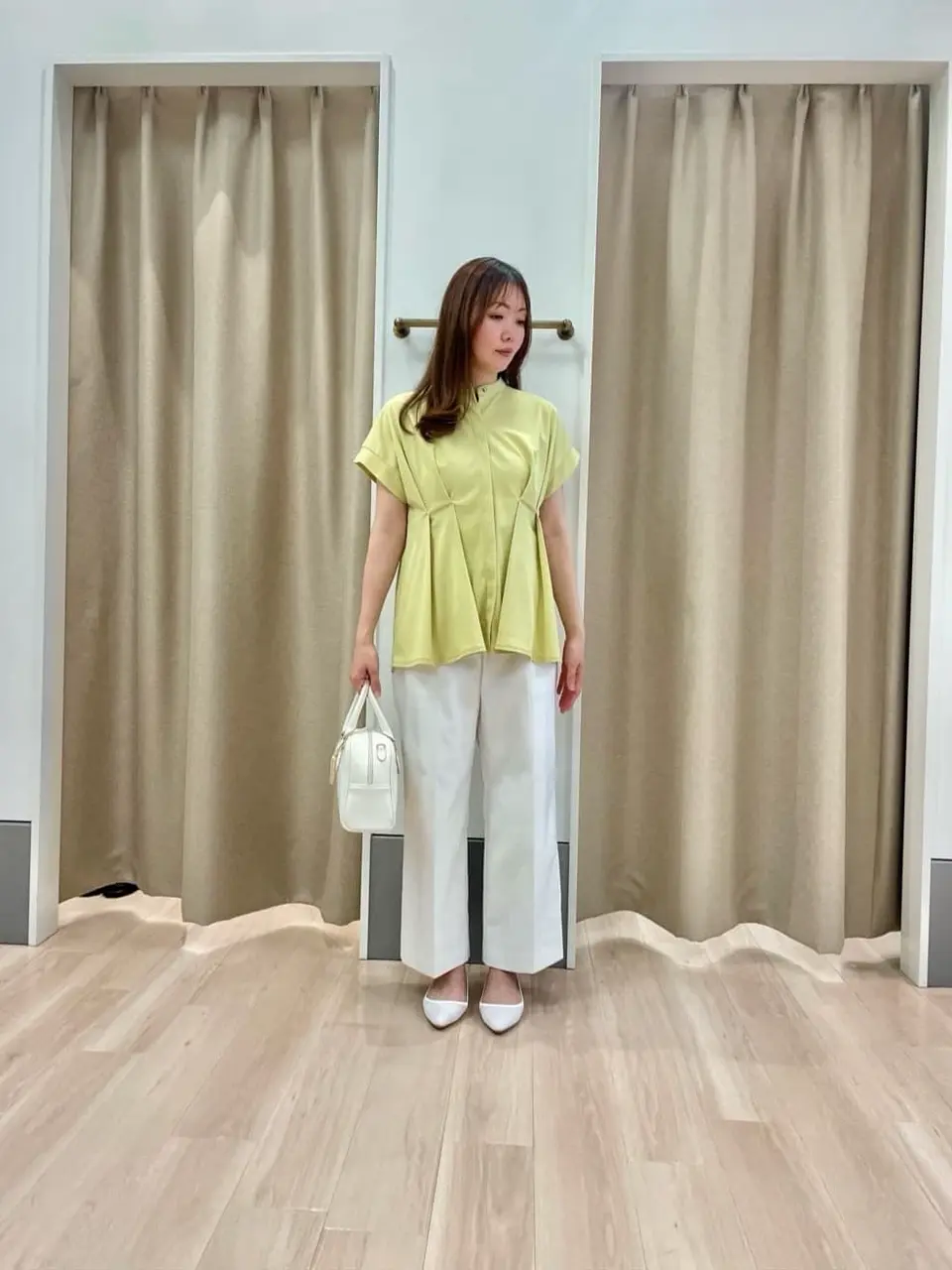 ANY SIS 笠羽 コーディネート画像