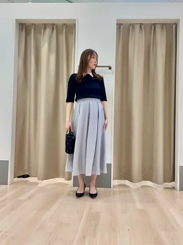 ANY SIS 笠羽 コーディネート画像