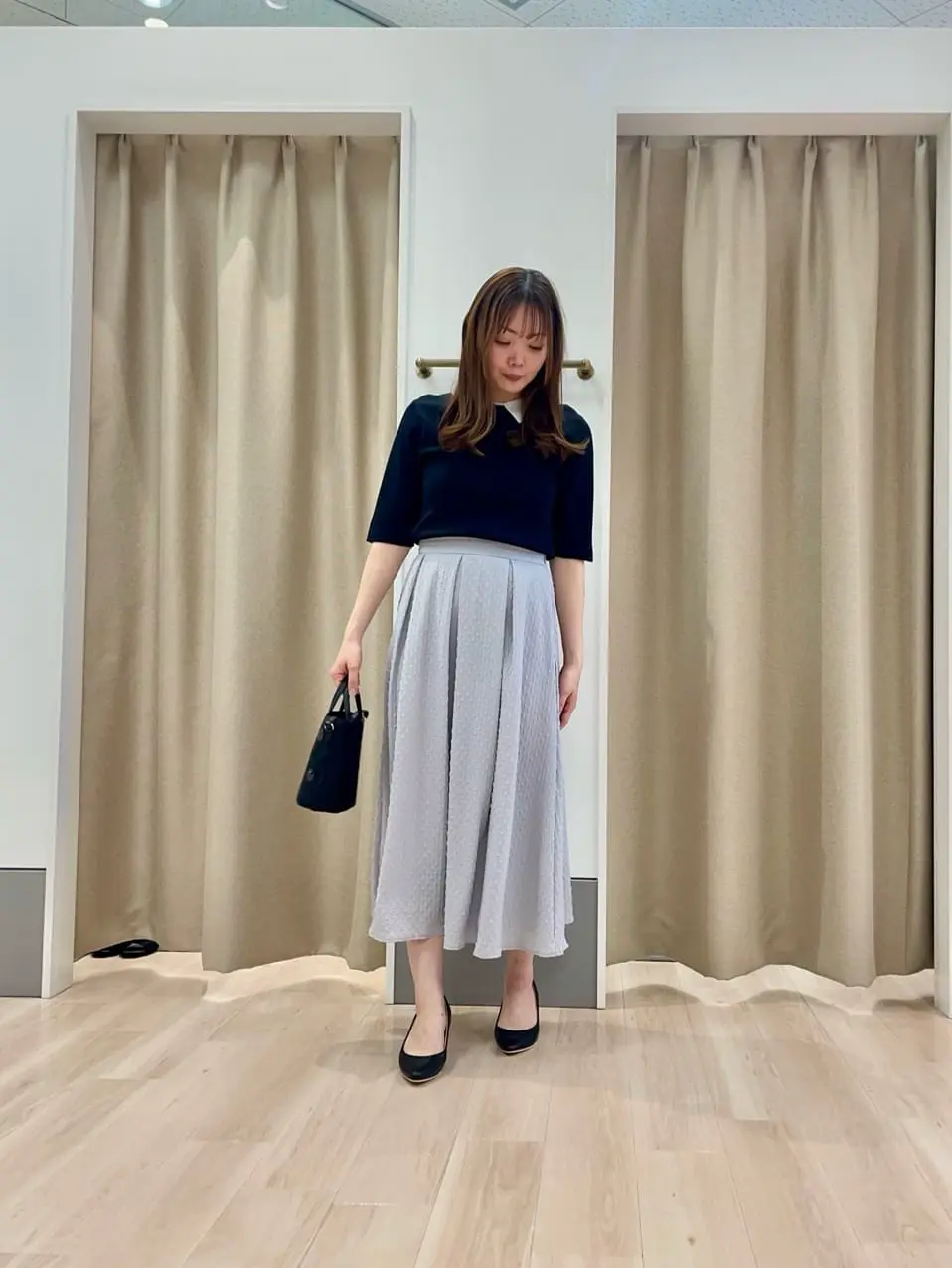 ANY SIS 笠羽 コーディネート画像