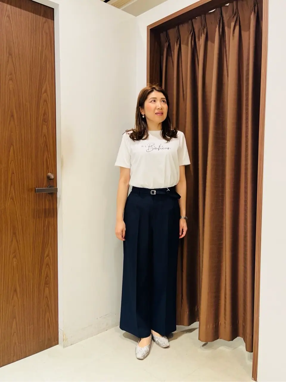 ANY SIS 石川 コーディネート画像