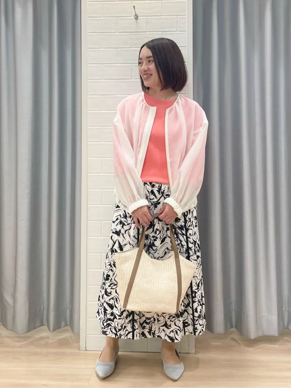 ANY SIS 丸岡 コーディネート画像