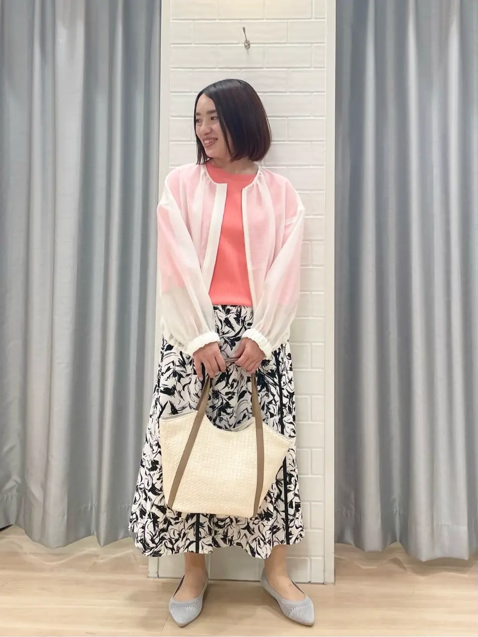 ANY SIS 丸岡 コーディネート画像