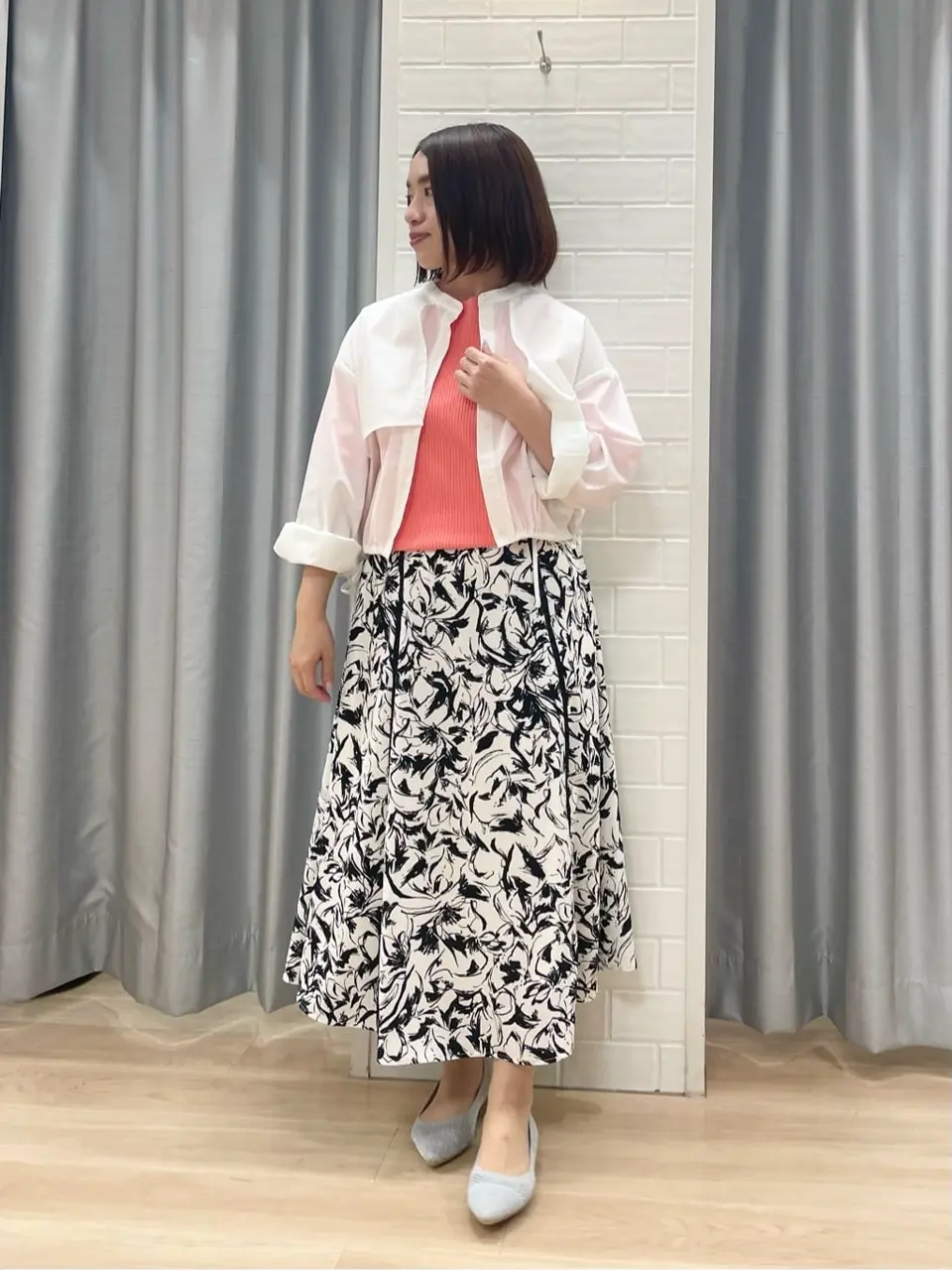 ANY SIS 丸岡 コーディネート画像