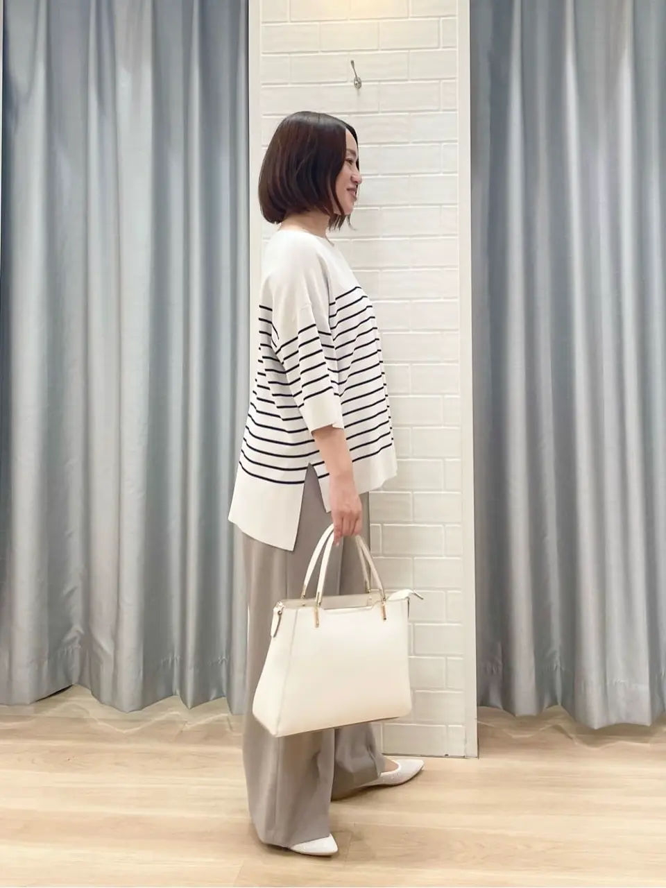 ANY SIS 丸岡 コーディネート画像