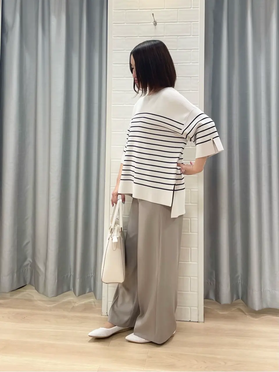 ANY SIS 丸岡 コーディネート画像