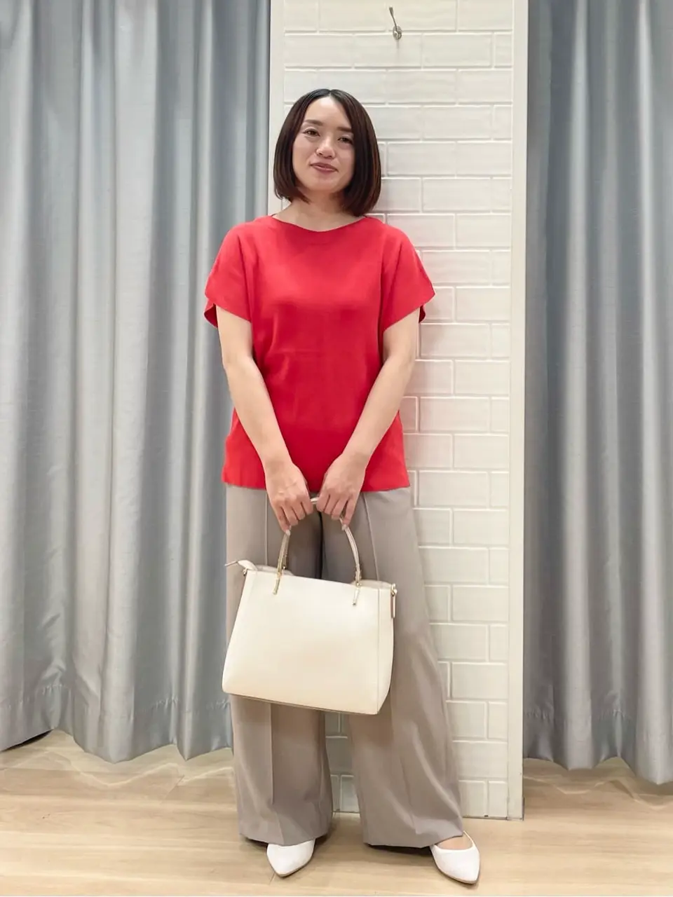 ANY SIS 丸岡 コーディネート画像