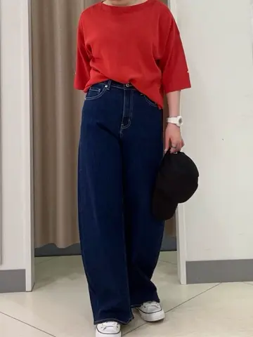 ANY SIS カモガワ コーディネート画像