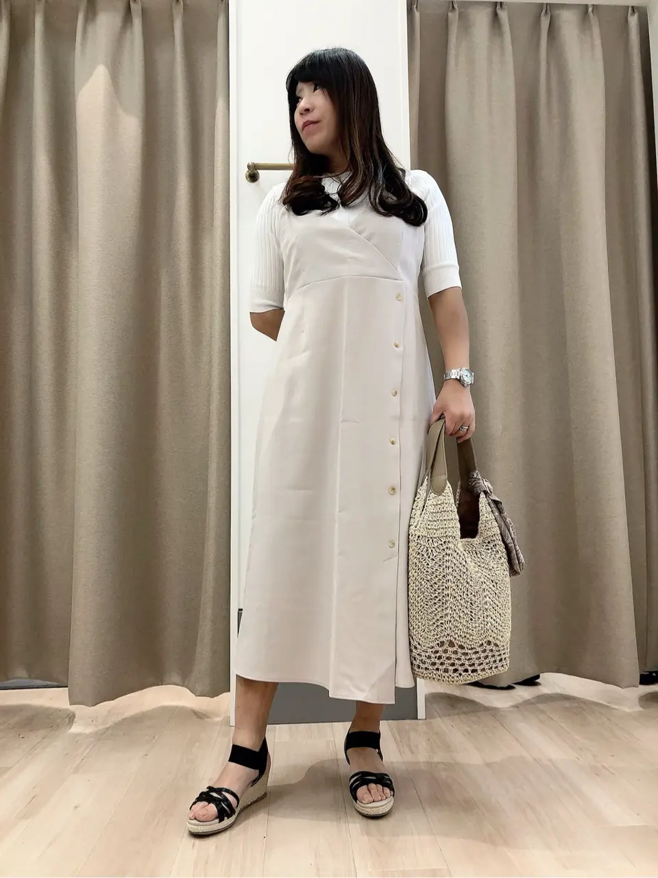 ANY SIS 松下 コーディネート画像