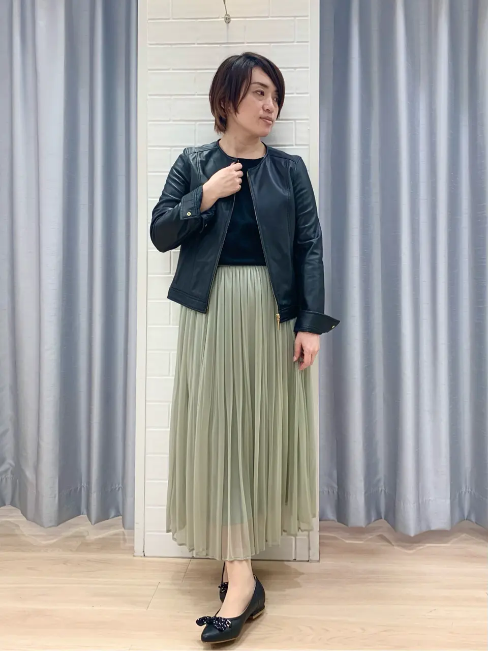 ANY SIS 丸岡 コーディネート画像