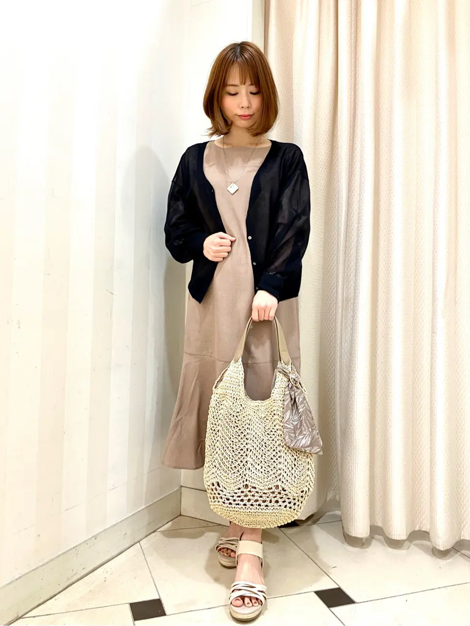 ANY SIS 横尾 コーディネート画像