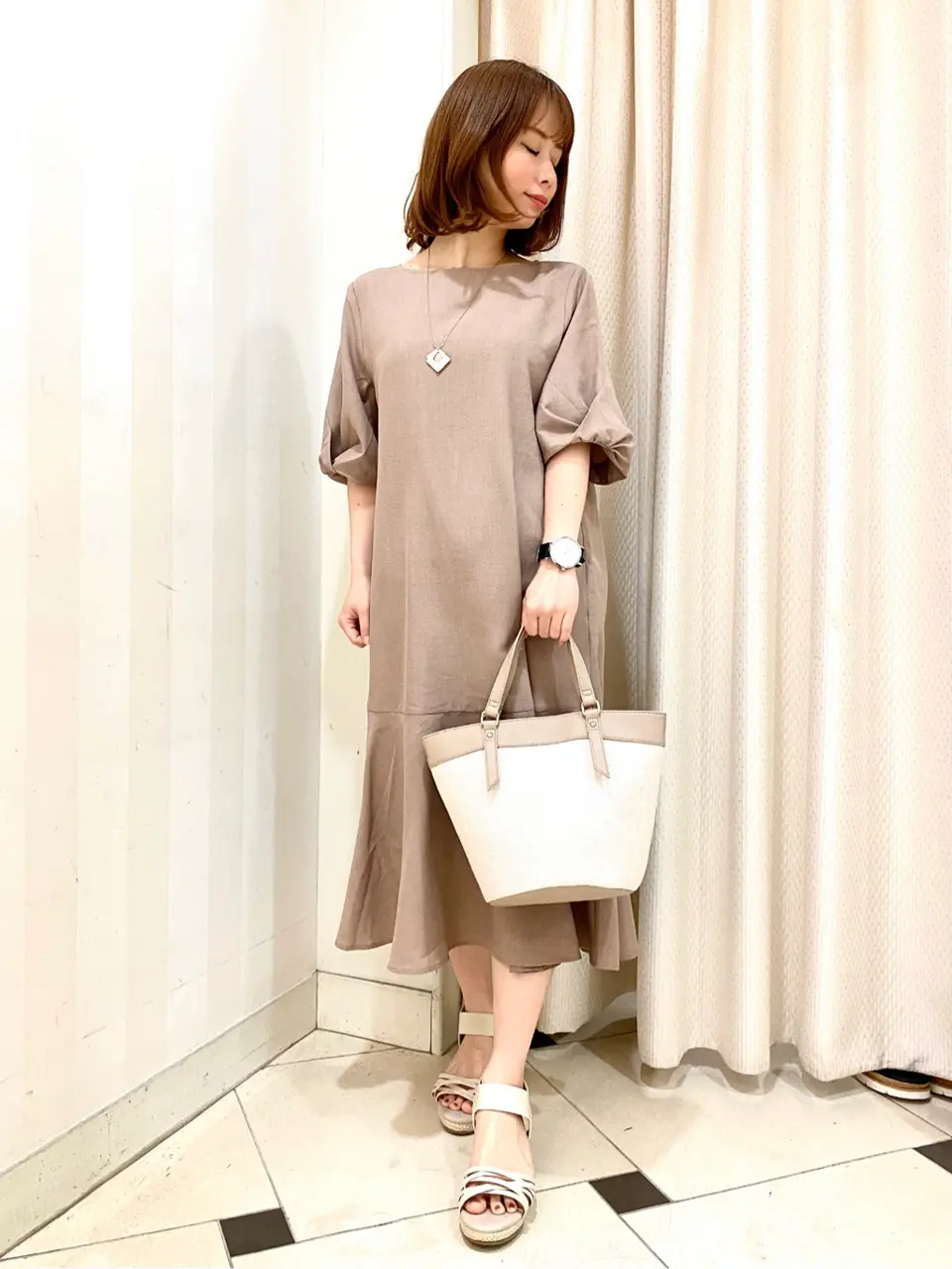 ANY SIS 横尾 コーディネート画像