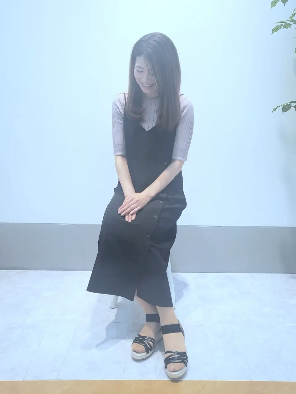 ANY SIS 岡本 コーディネート画像