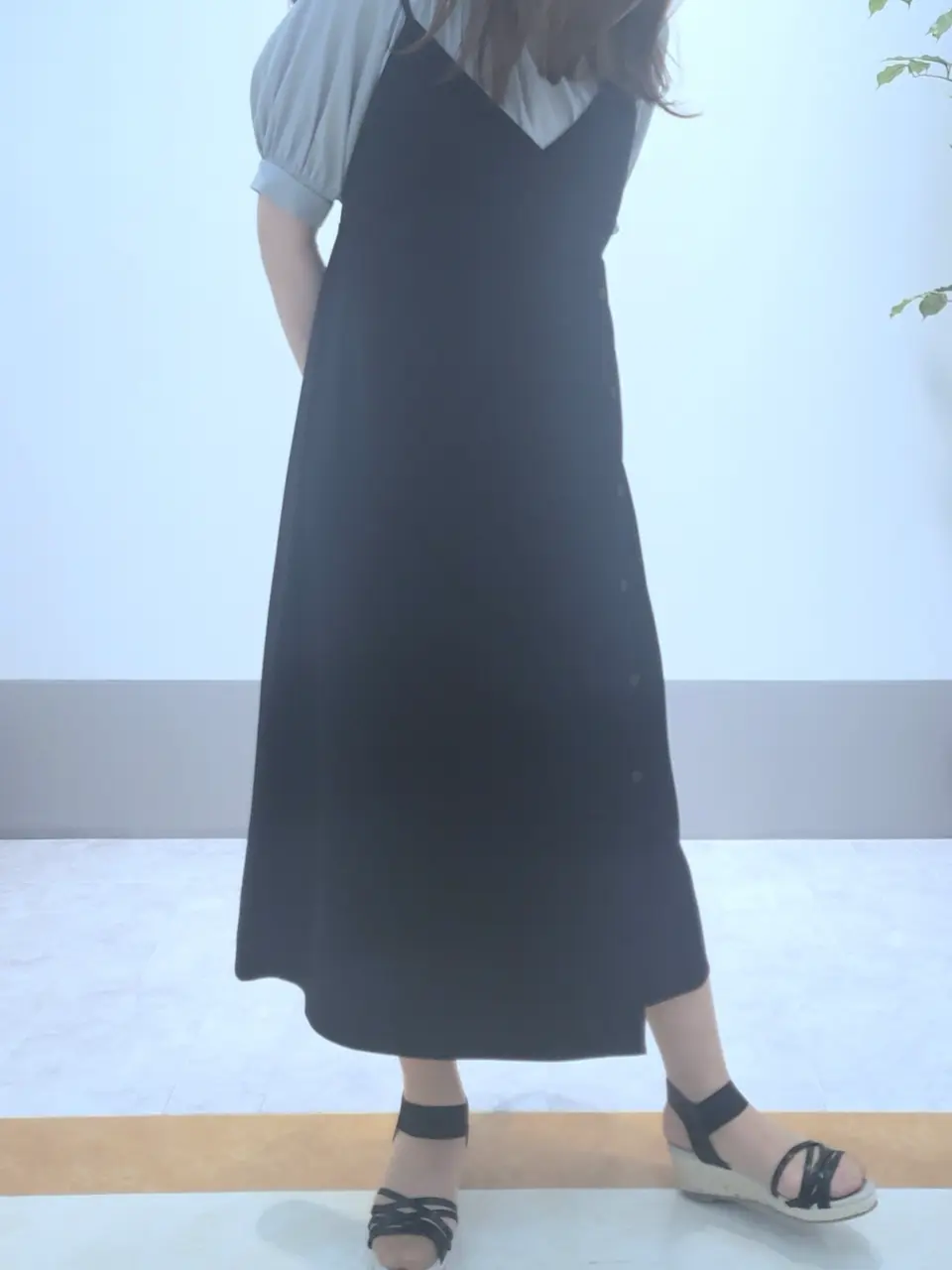 ANY SIS 岡本 コーディネート画像