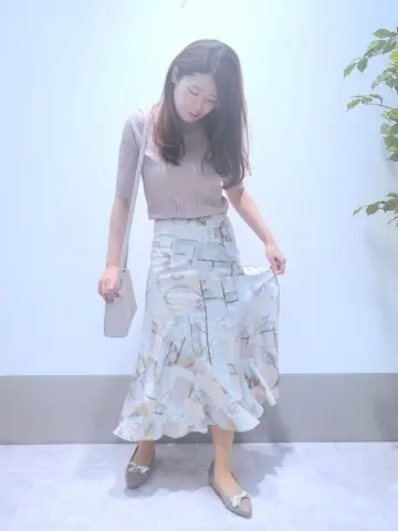 ANY SIS 岡本 コーディネート画像