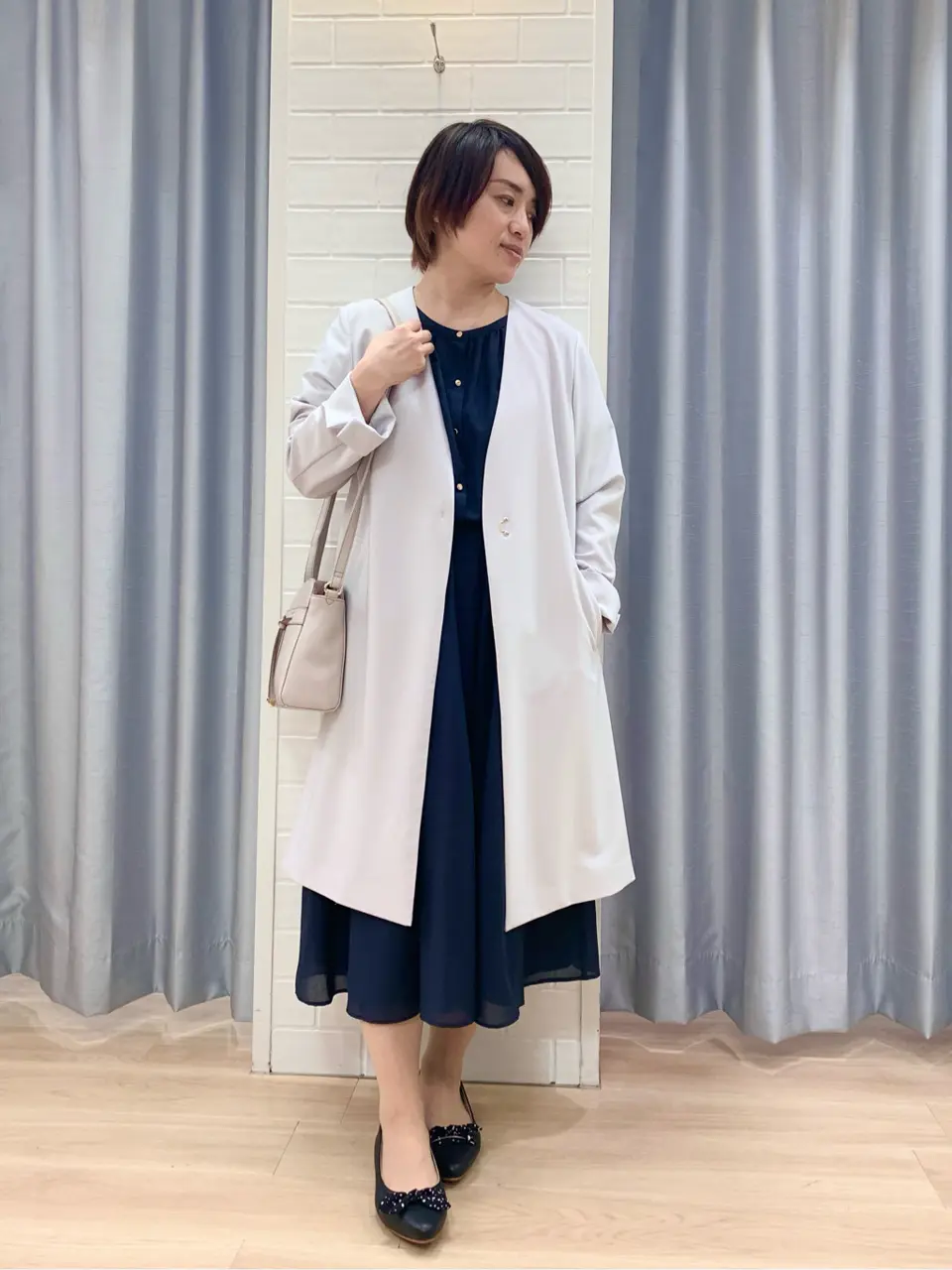 ANY SIS 丸岡 コーディネート画像