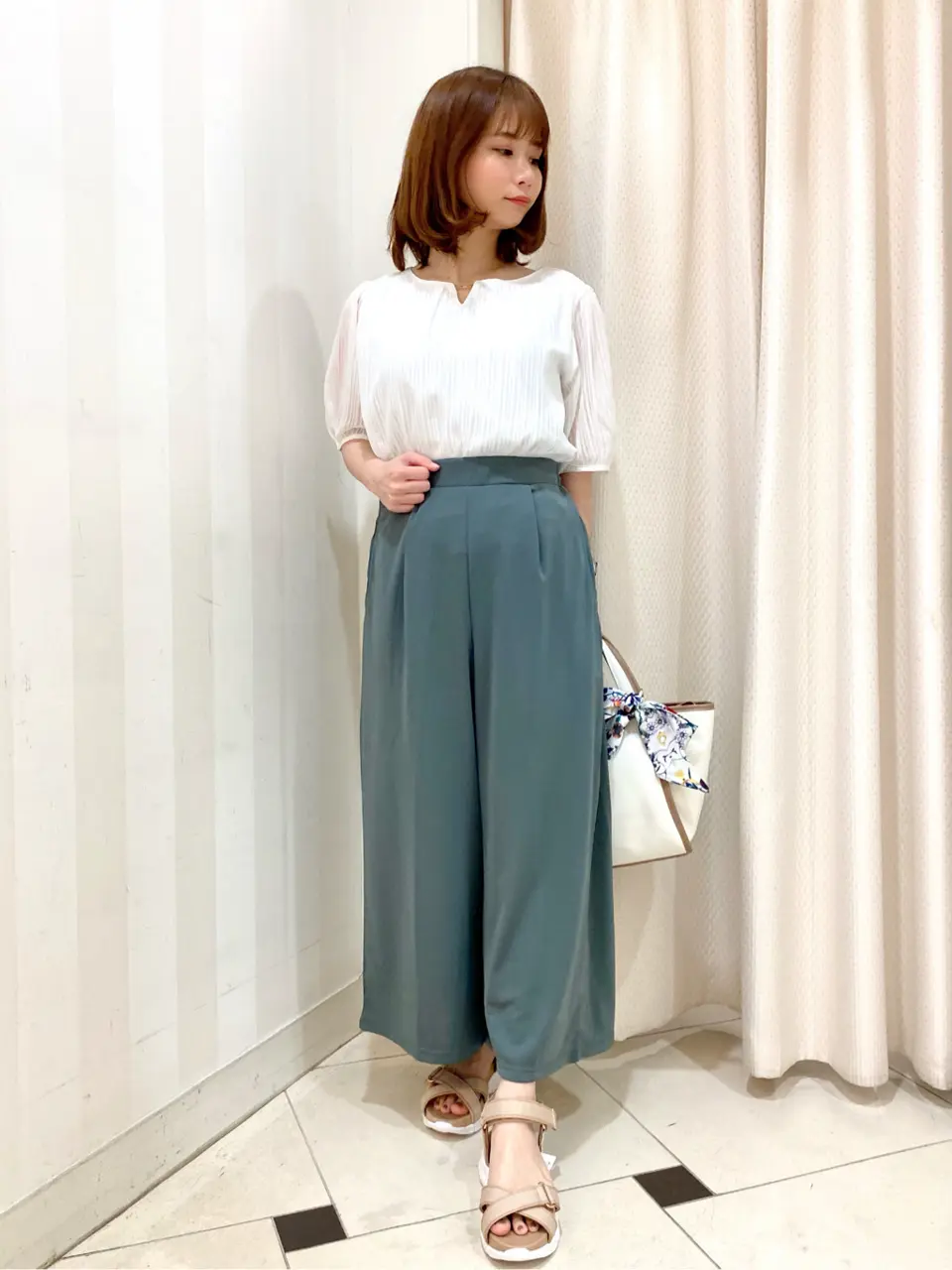 ANY SIS 横尾 コーディネート画像