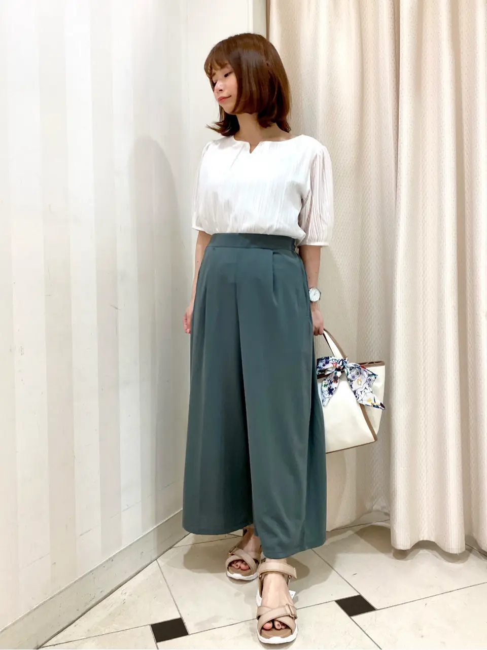 ANY SIS 横尾 コーディネート画像