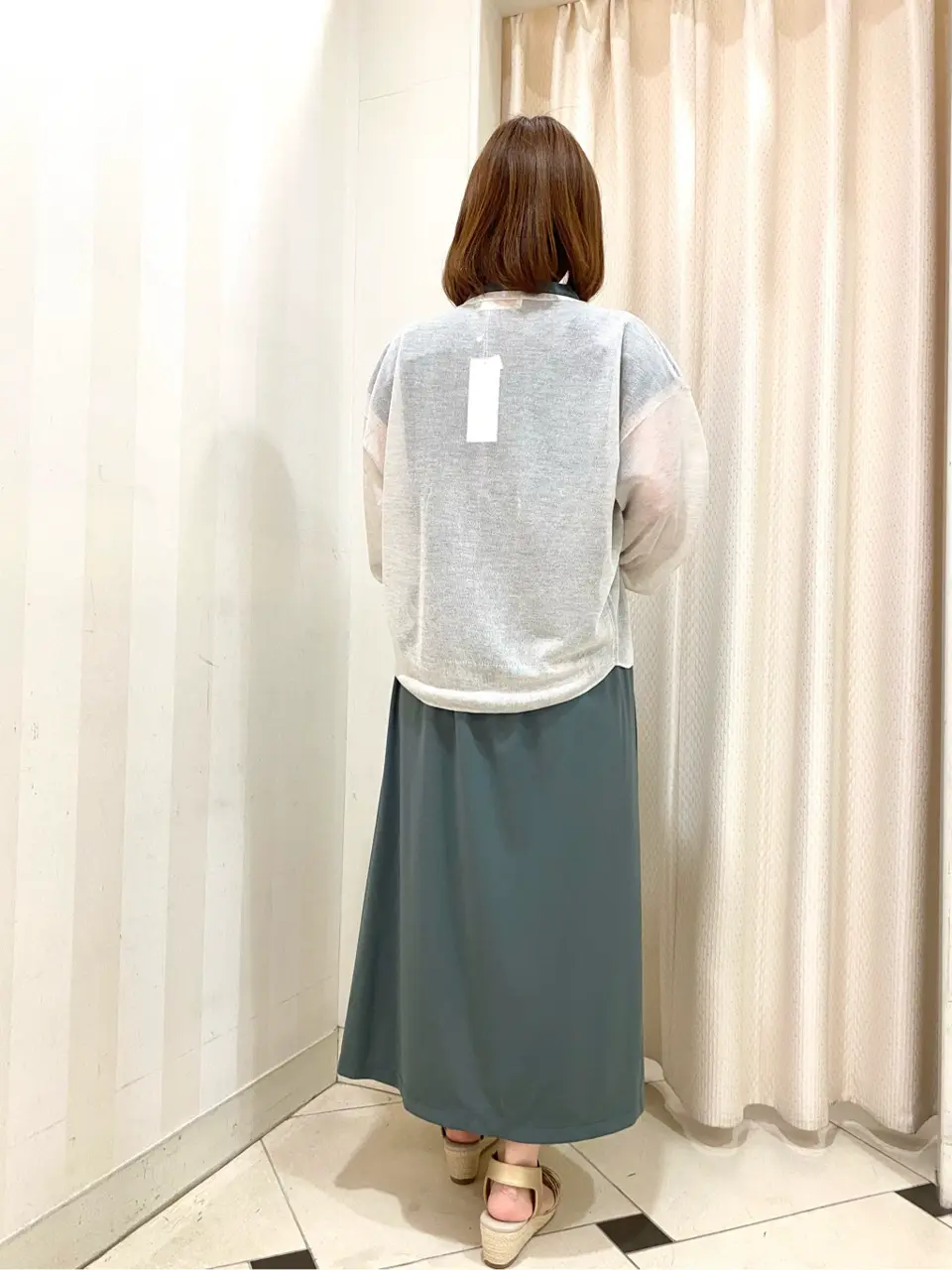 ANY SIS 横尾 コーディネート画像