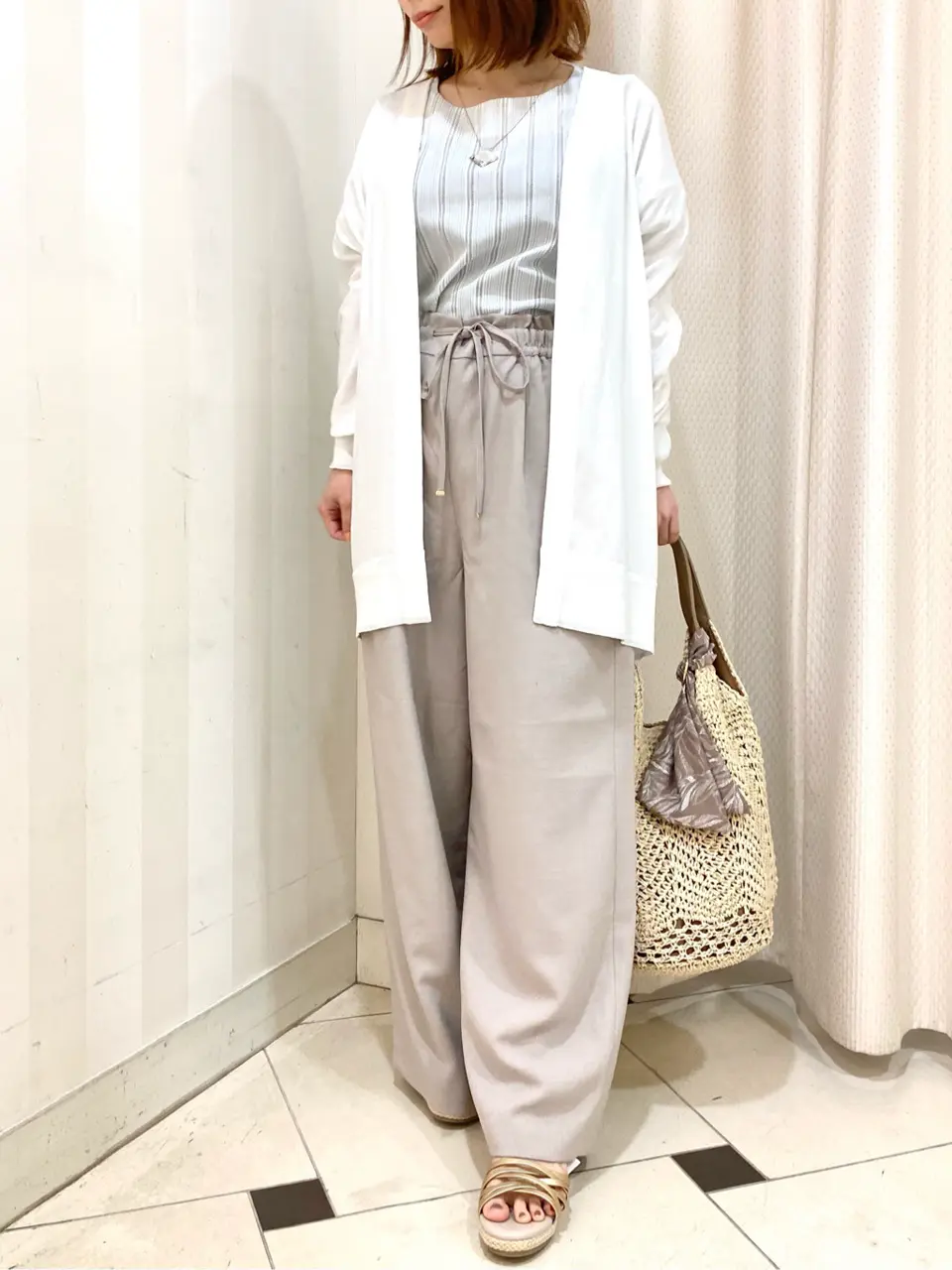 ANY SIS 横尾 コーディネート画像