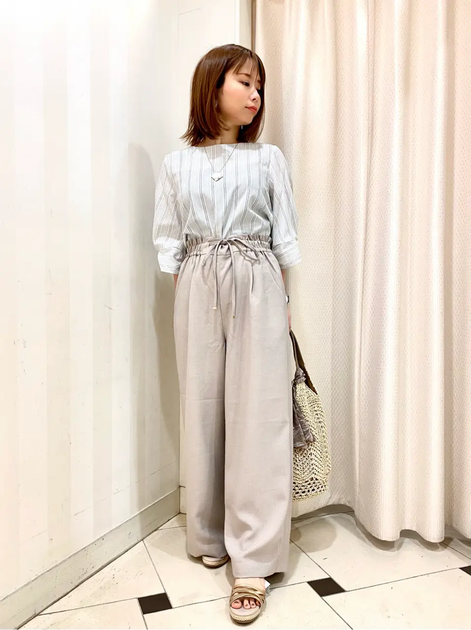 ANY SIS 横尾 コーディネート画像