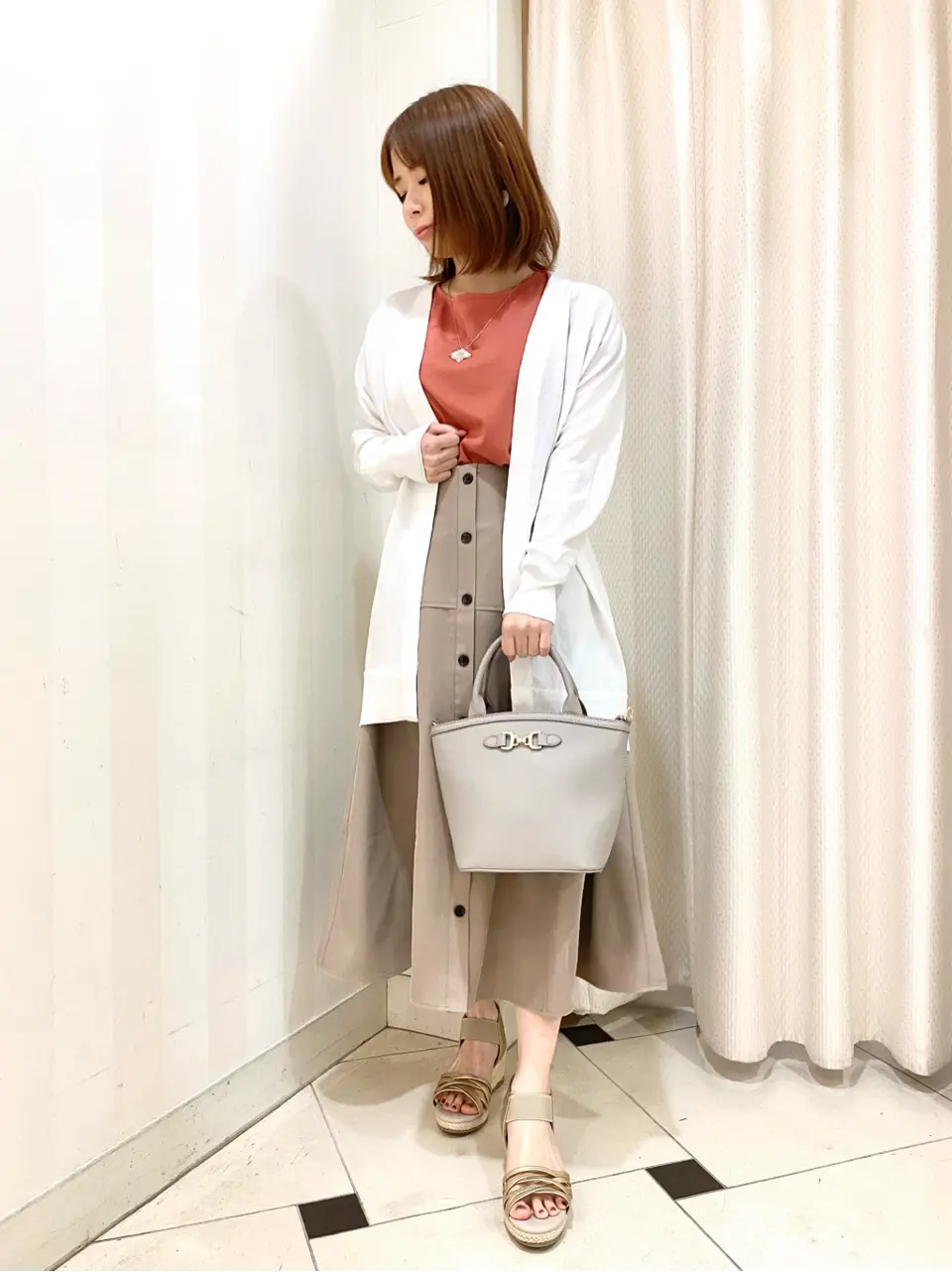 ANY SIS 横尾 コーディネート画像