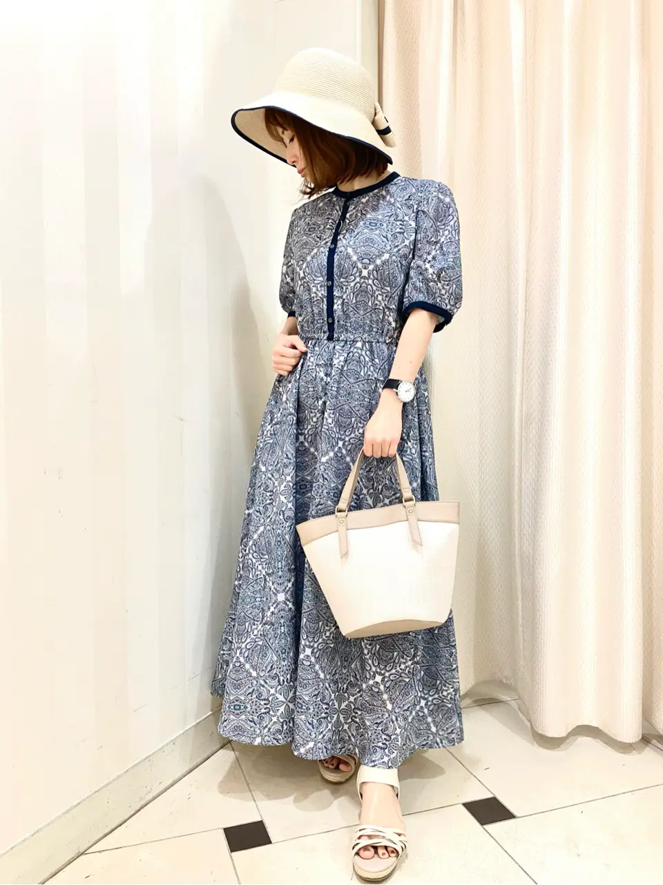 ANY SIS 横尾 コーディネート画像