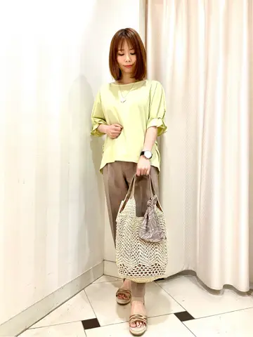 ANY SIS 横尾 コーディネート画像