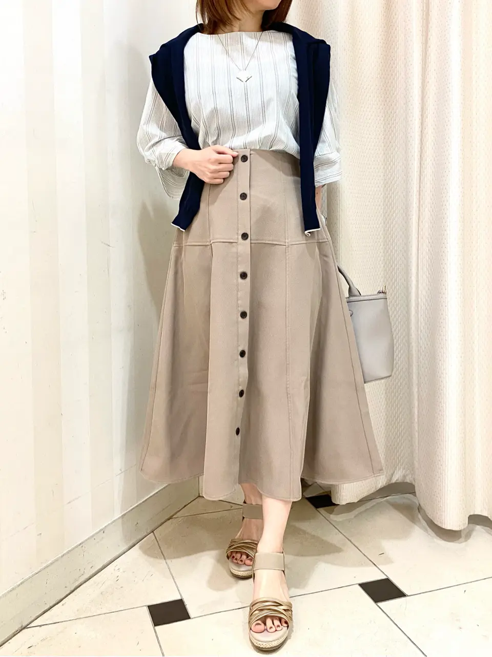 ANY SIS 横尾 コーディネート画像