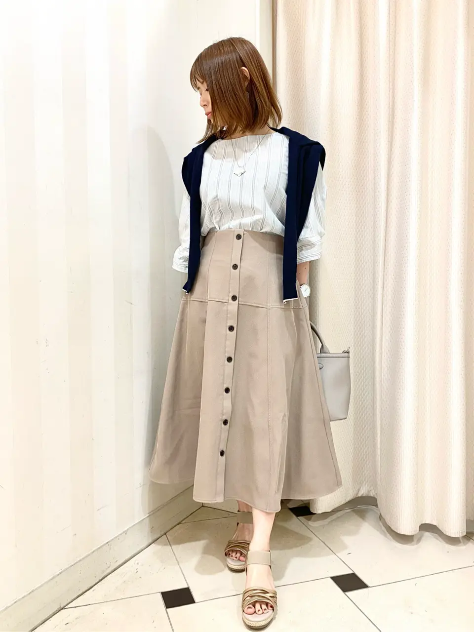 ANY SIS 横尾 コーディネート画像