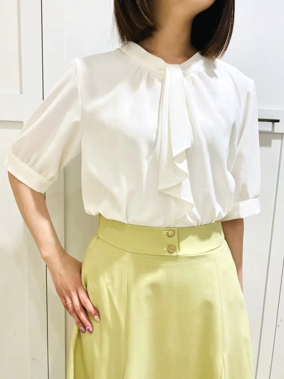 ANY SIS スタッフ コーディネート画像