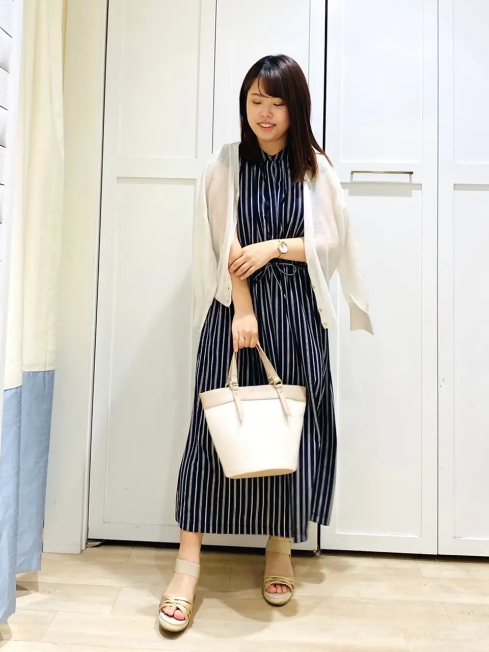 ANY SIS スタッフ コーディネート画像