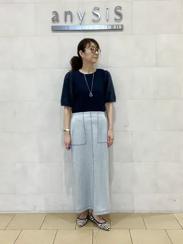 ANY SIS スタッフ コーディネート画像
