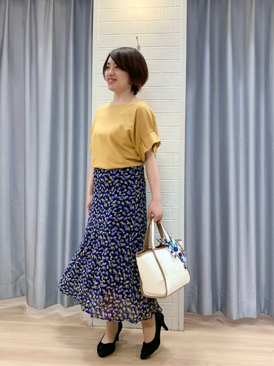 ANY SIS 丸岡 コーディネート画像