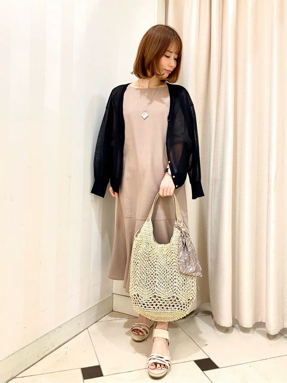 ANY SIS 横尾 コーディネート画像