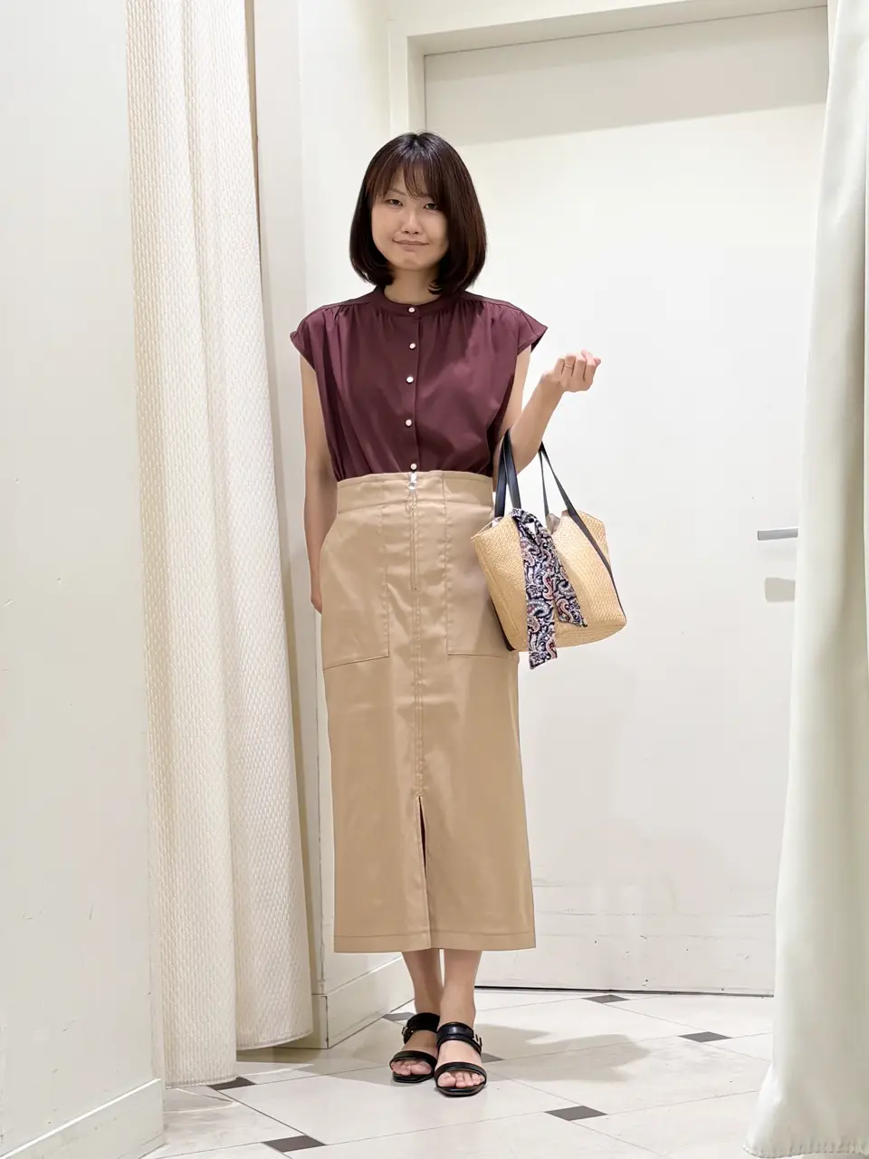 ANY SIS 道田 コーディネート画像