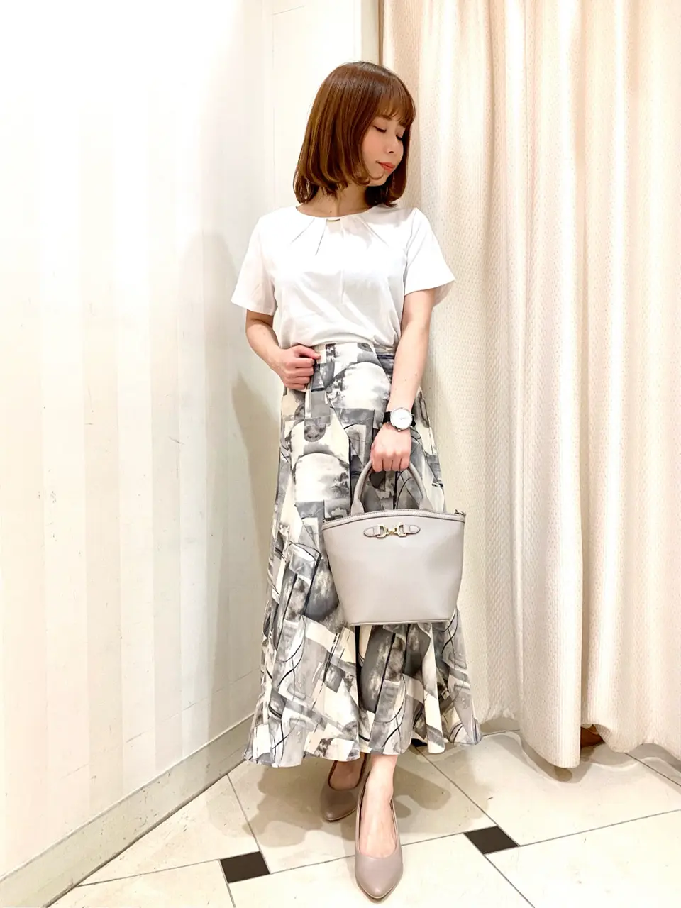 ANY SIS 横尾 コーディネート画像