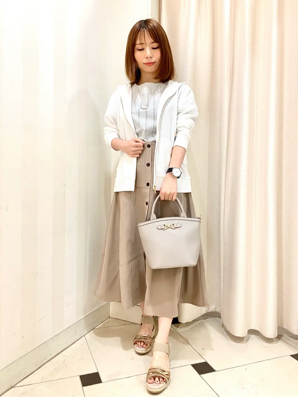 ANY SIS 横尾 コーディネート画像