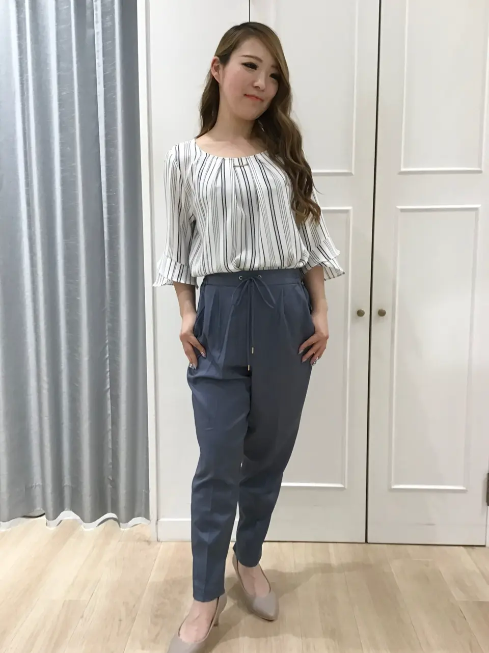 ANY SIS 土居 コーディネート画像