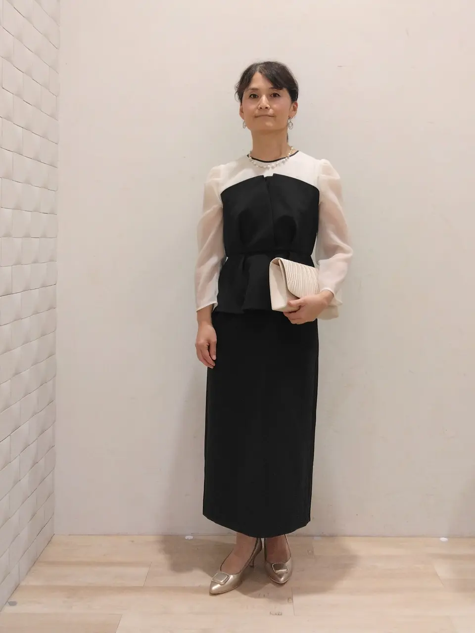 ANY SIS 西出 コーディネート画像