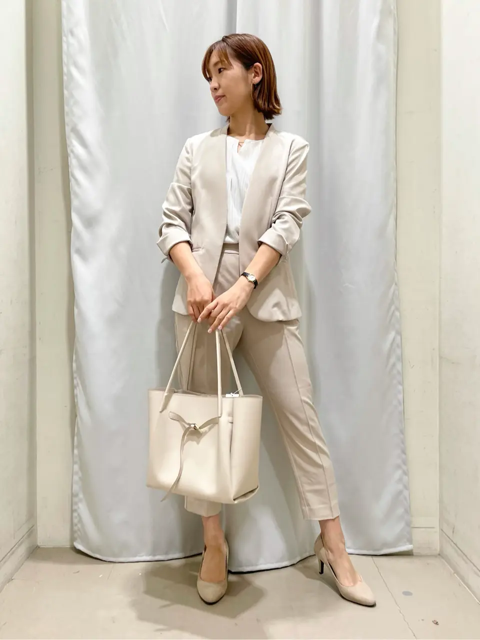 ANY SIS 濱野 コーディネート画像