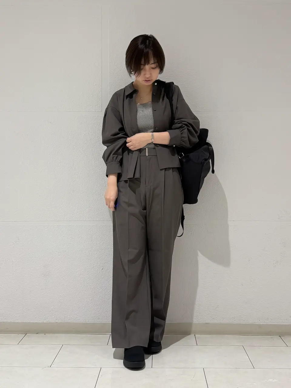 ANY SIS 村上 コーディネート画像