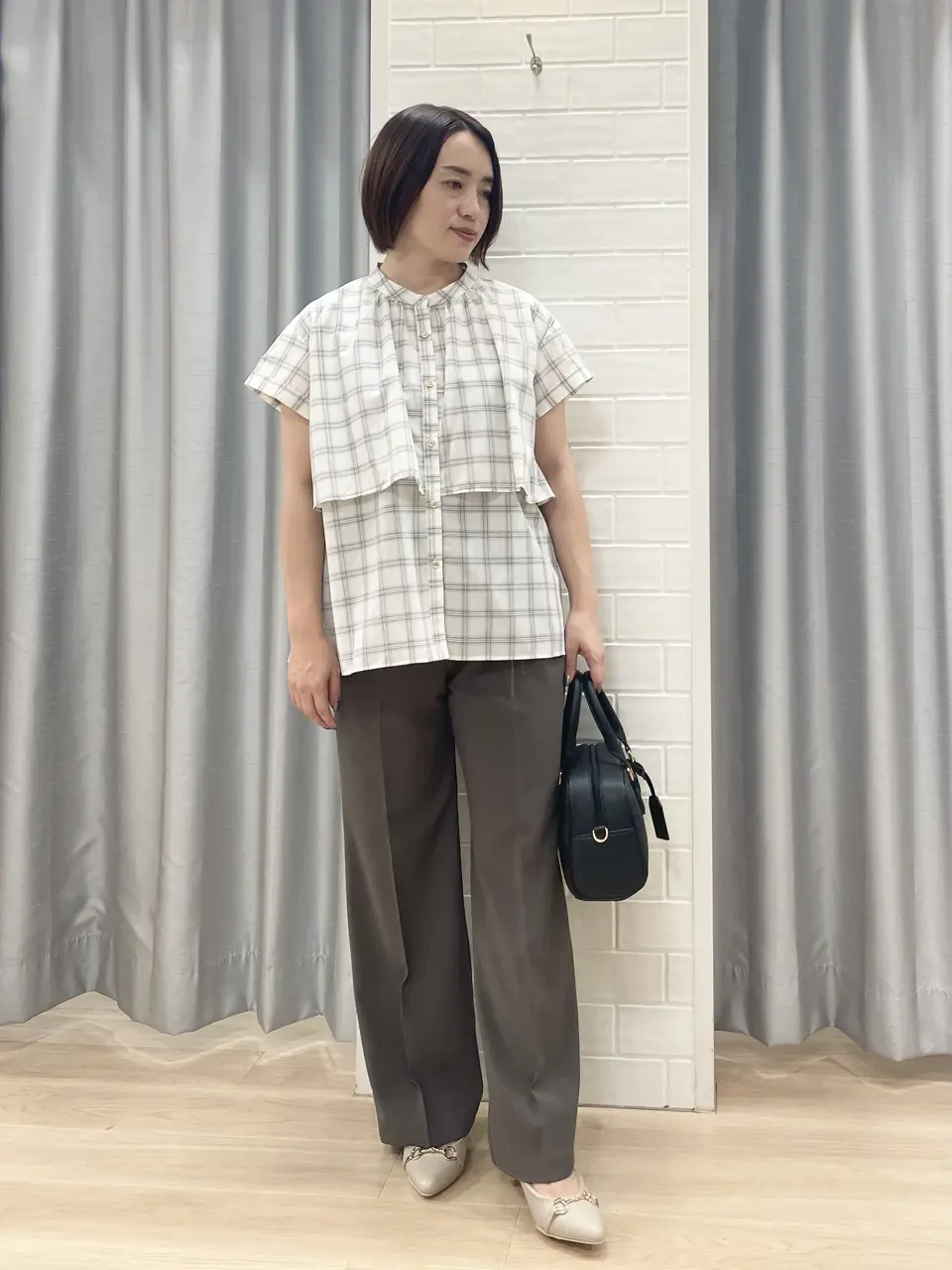 ANY SIS 丸岡 コーディネート画像