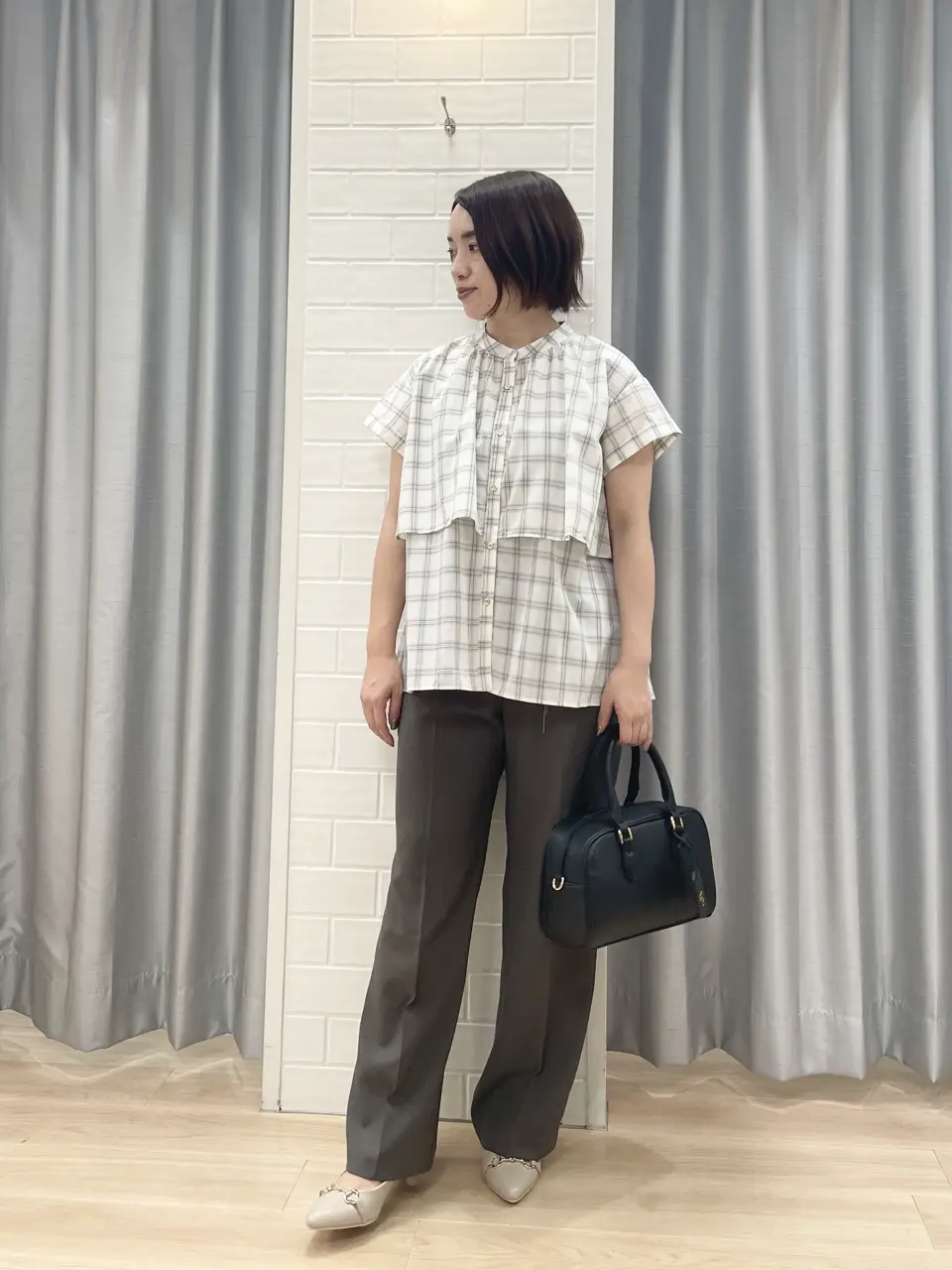 ANY SIS 丸岡 コーディネート画像