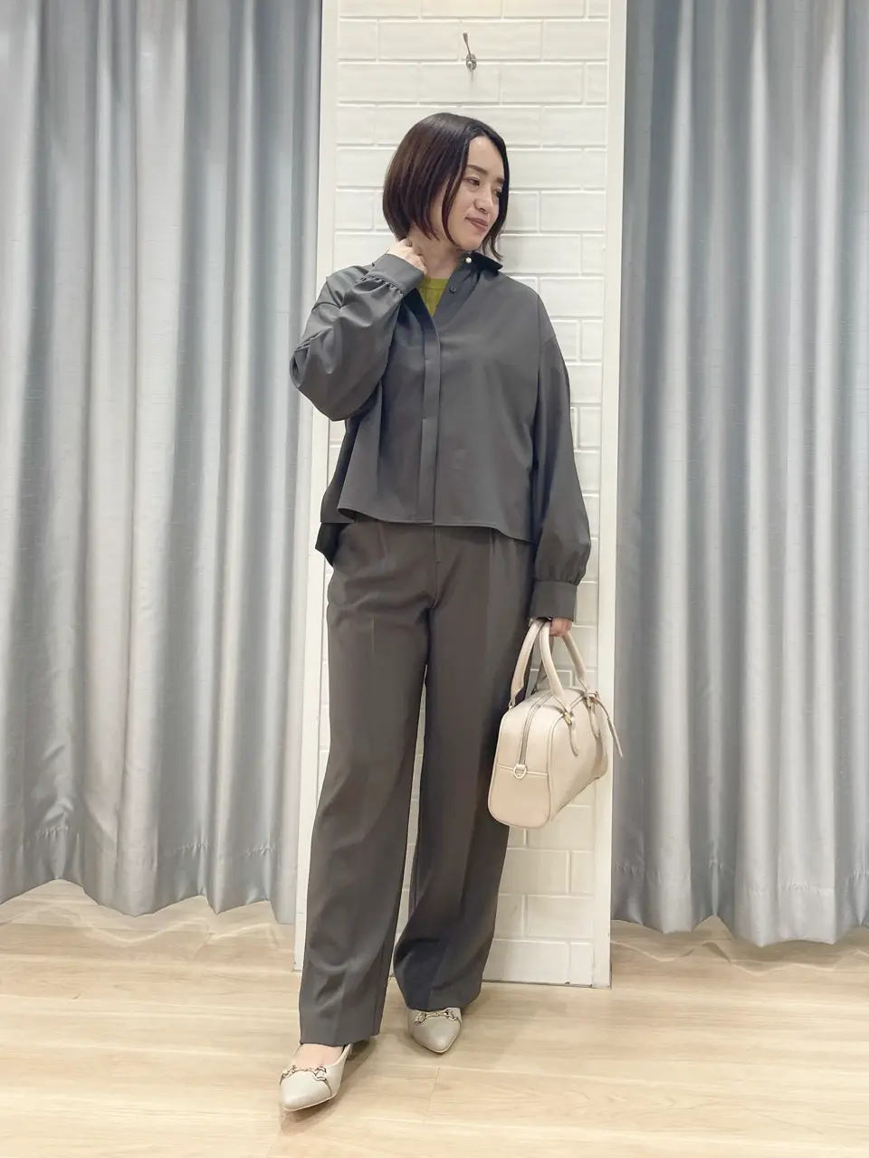 ANY SIS 丸岡 コーディネート画像