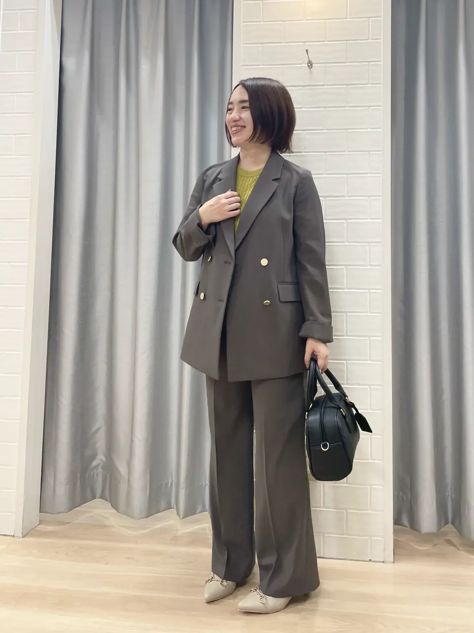 ANY SIS 丸岡 コーディネート画像