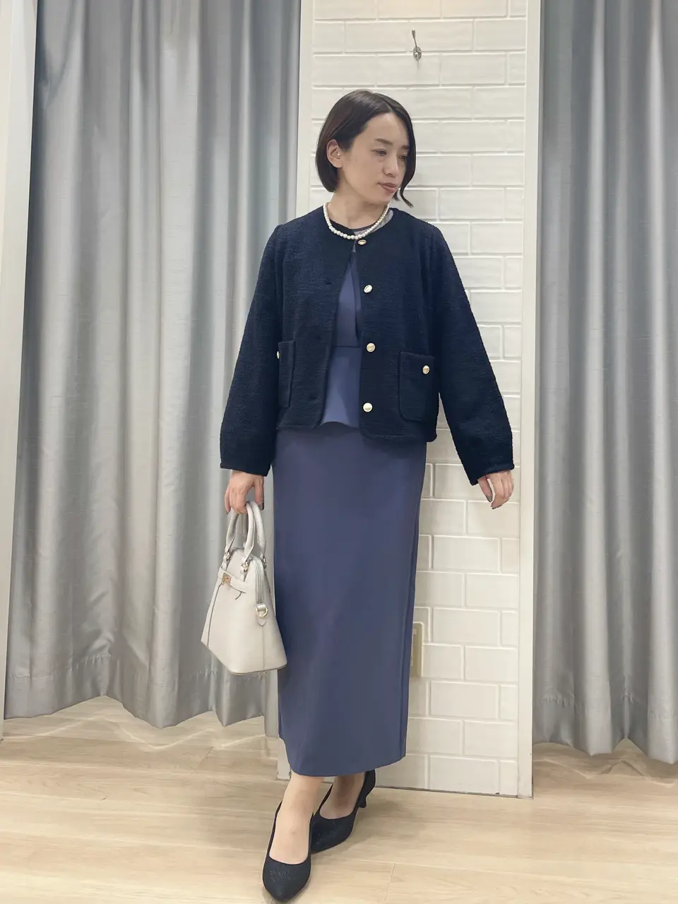 ANY SIS 丸岡 コーディネート画像